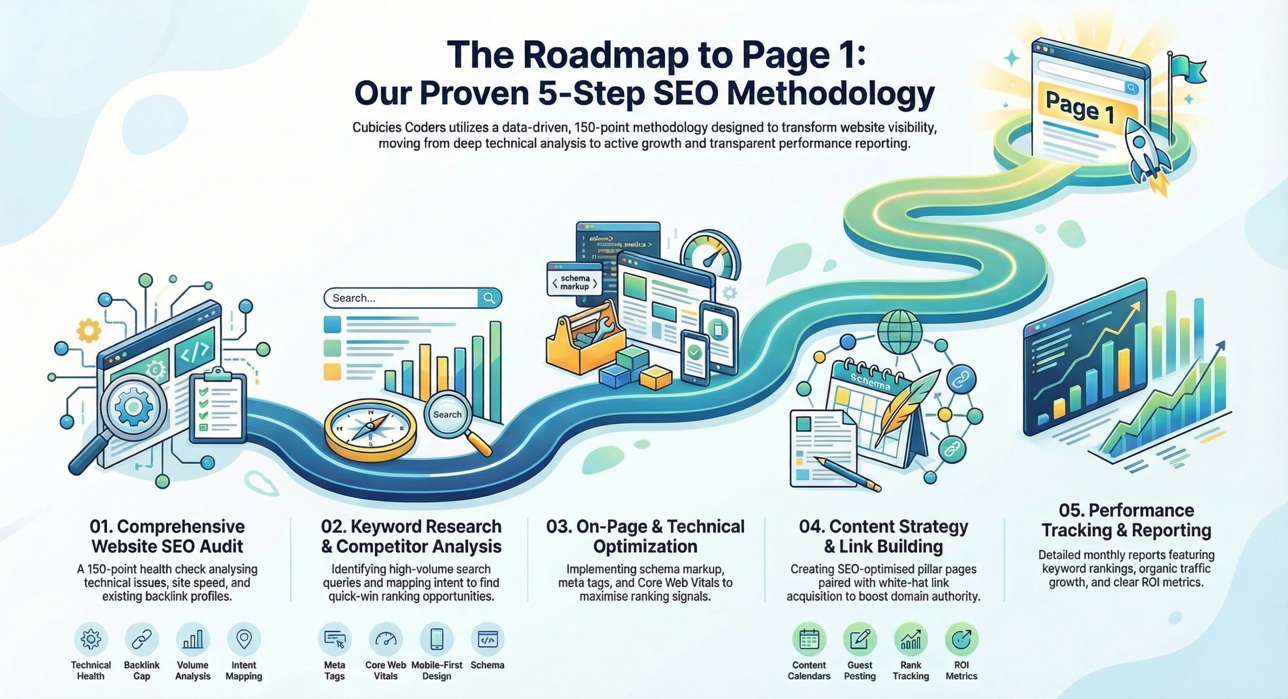 SEO Strategy — Cubicles Coders