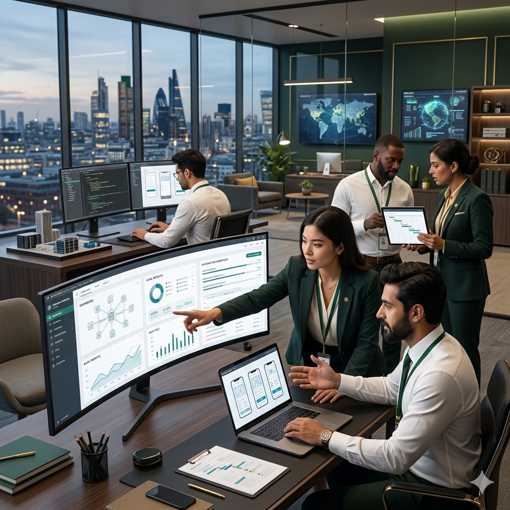 Cubicles Coders — development team, dashboards and delivered digital platforms
