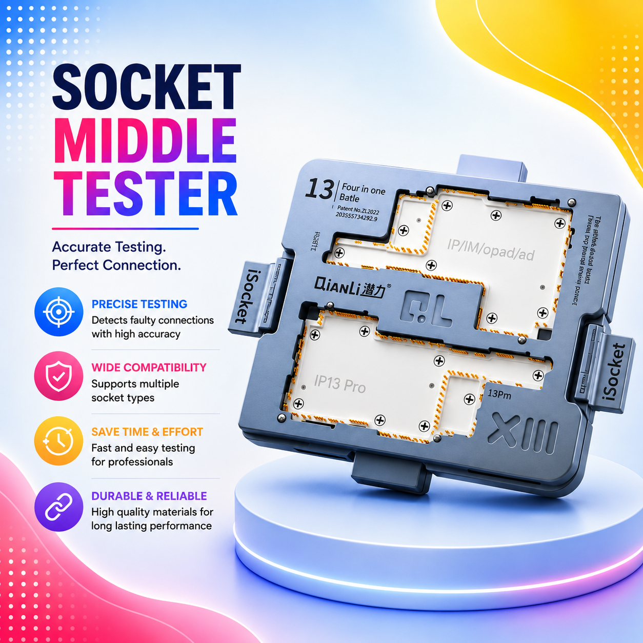 Socket Middle Tester