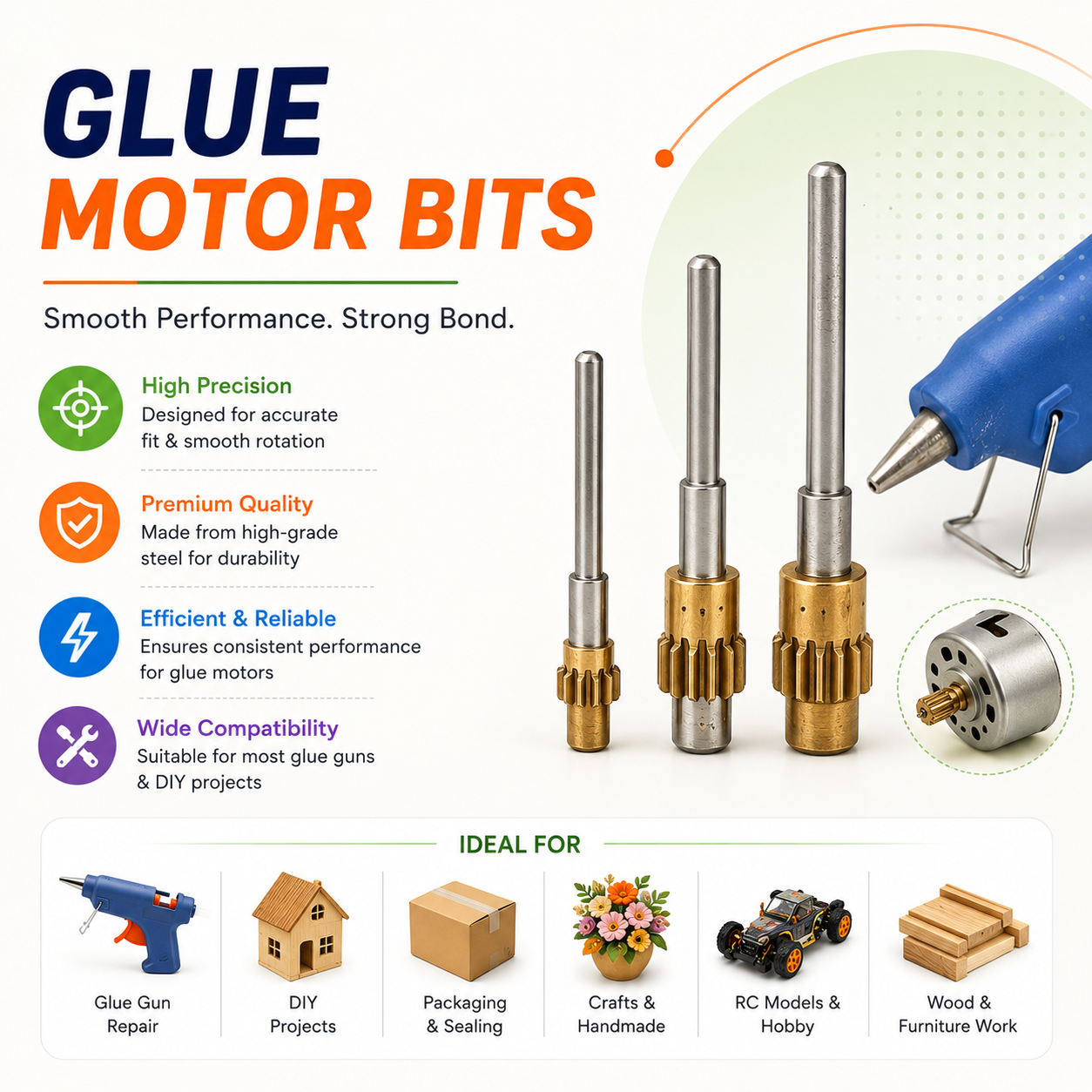 Glue Motor & Bit