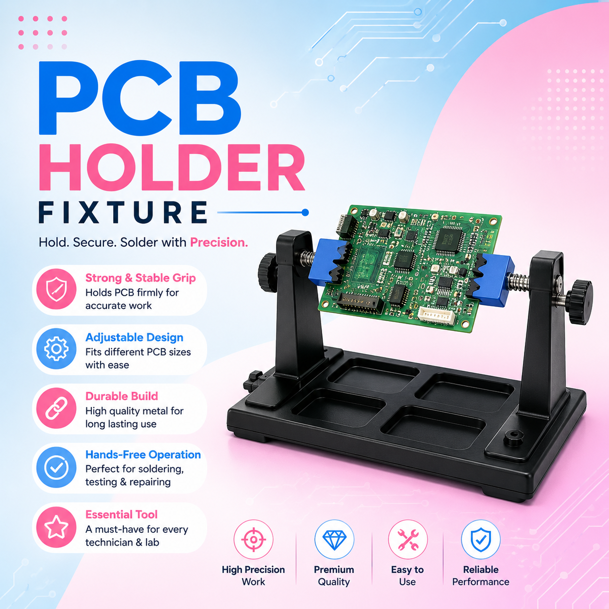 PCB Holder & Fixture