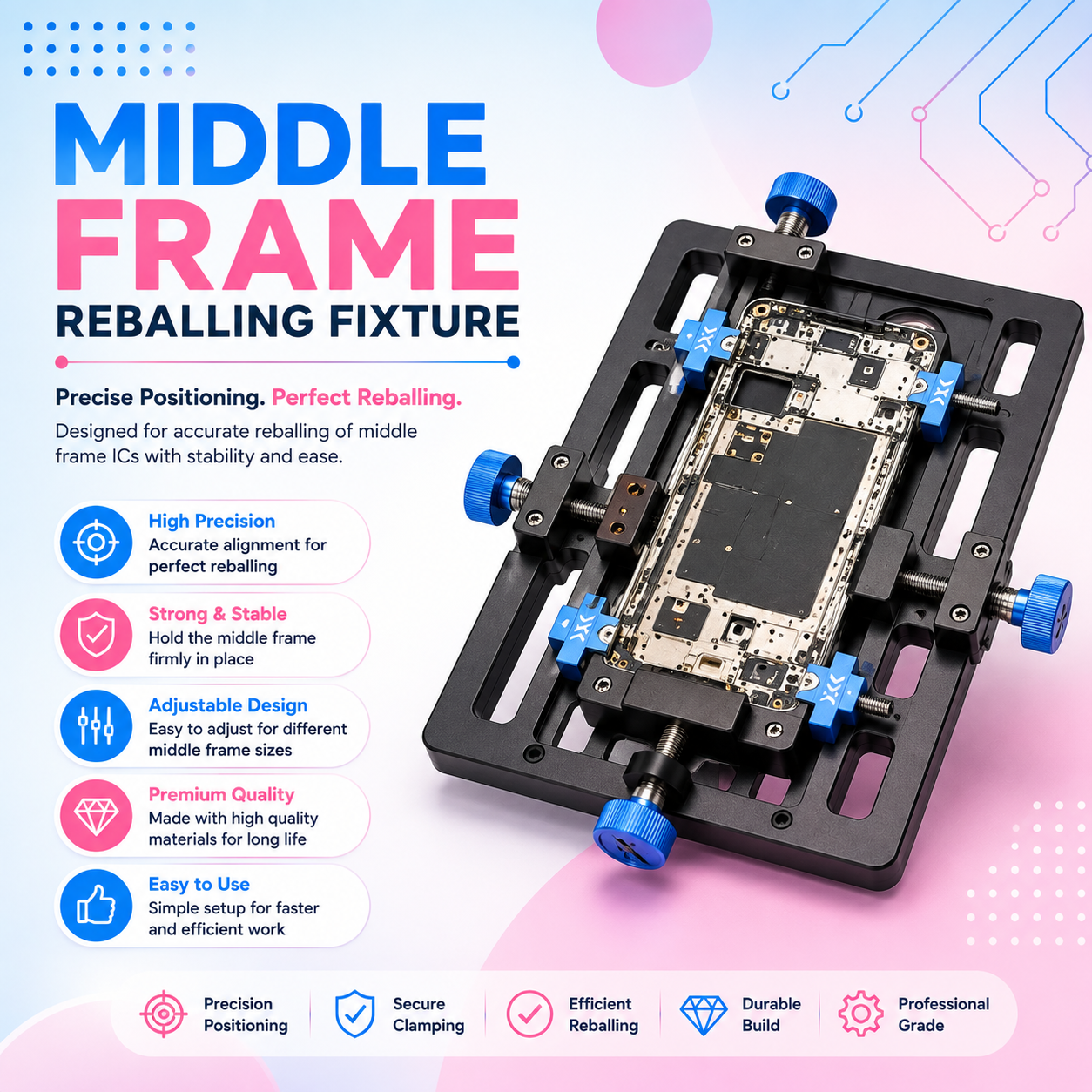 Middle Frame & Rebailling