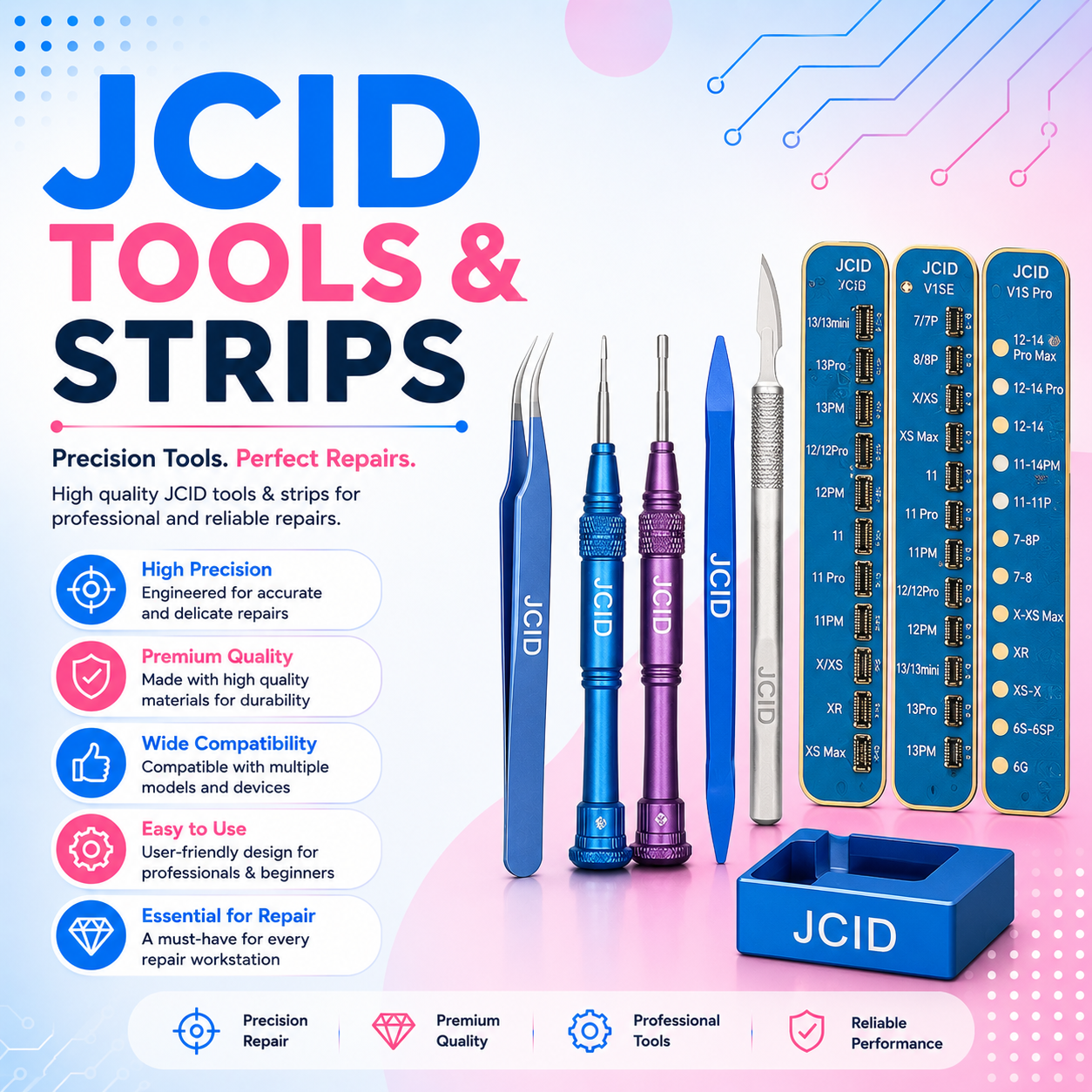 JCID Tools & Strips