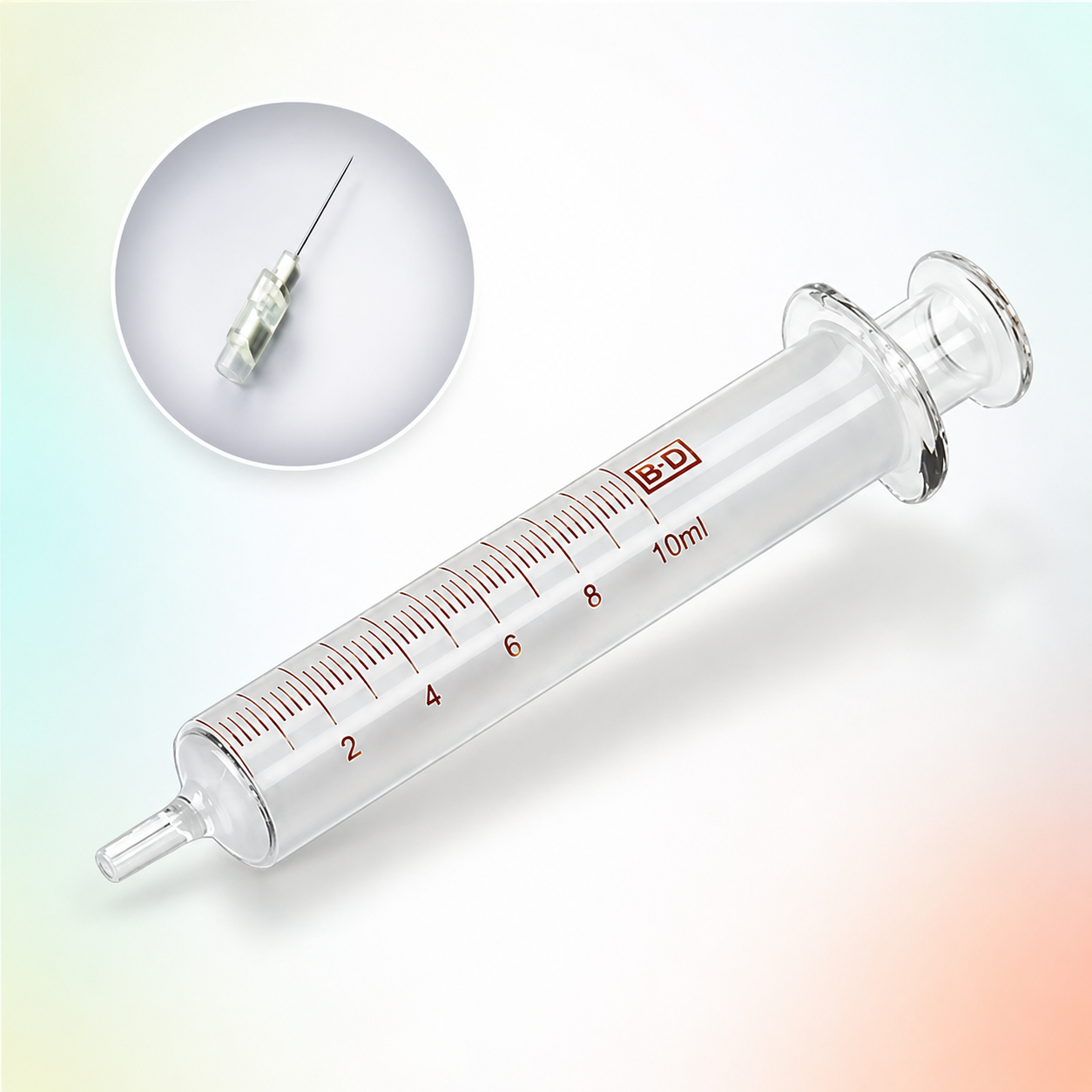 Glass Injection, Needle & Flux Handle