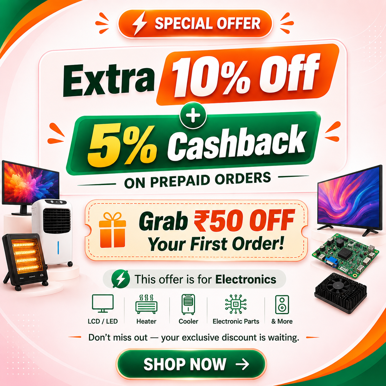 Special offer promotion