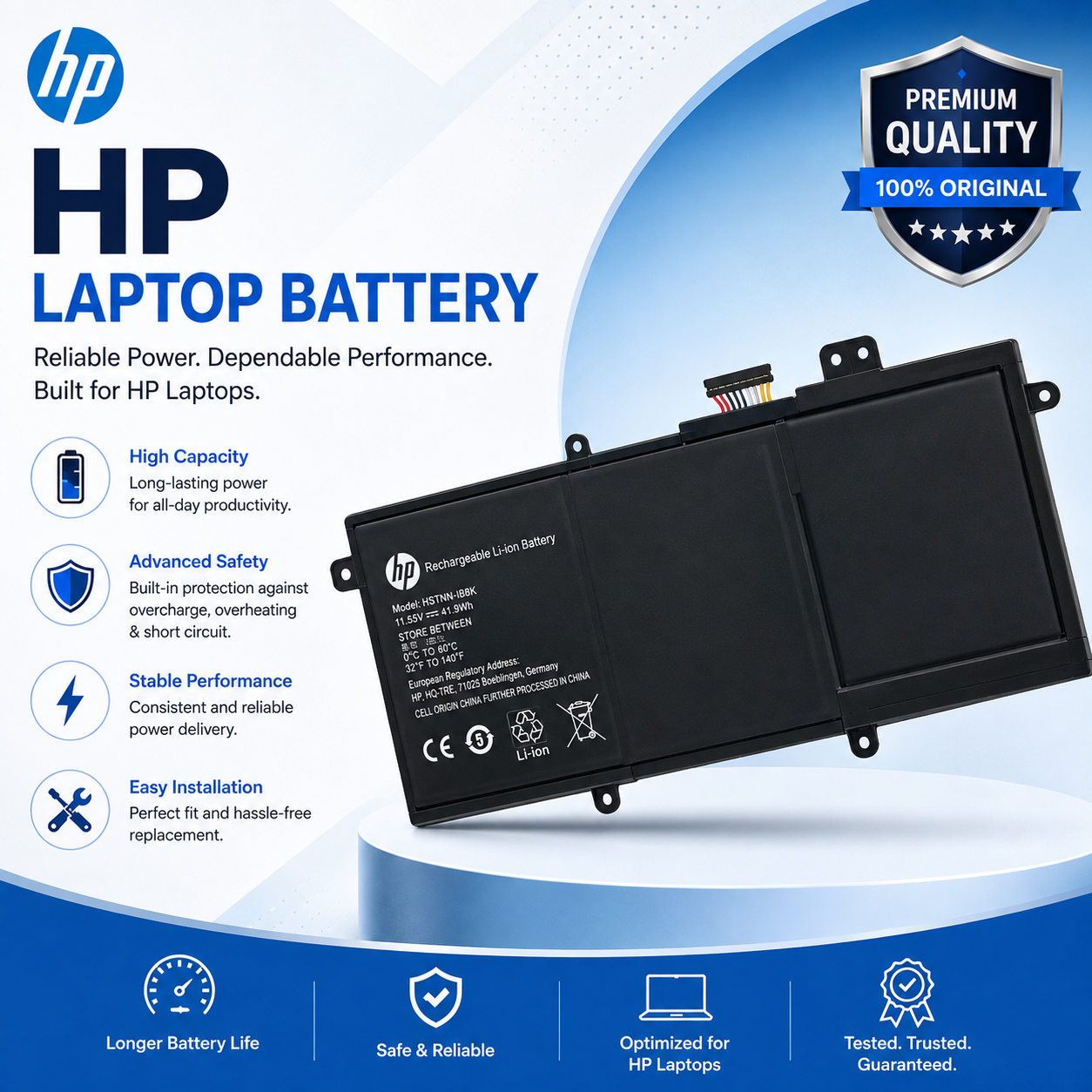 HP Laptop Battery image