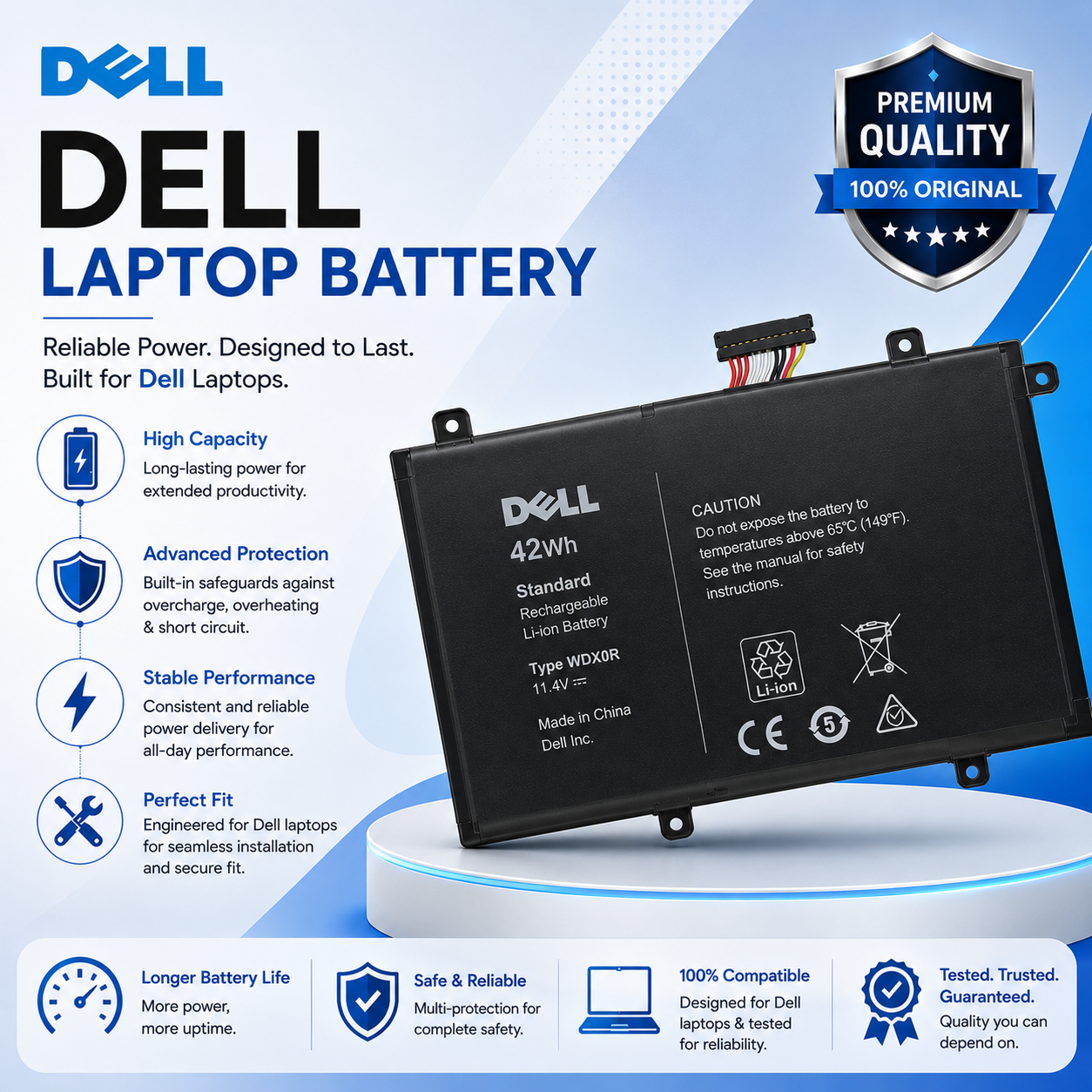 Dell Laptop Battery image
