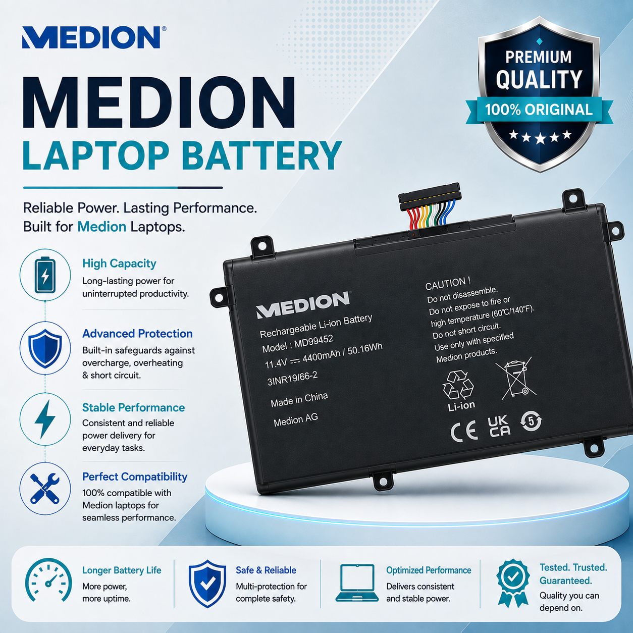 Medion Laptop Battery image