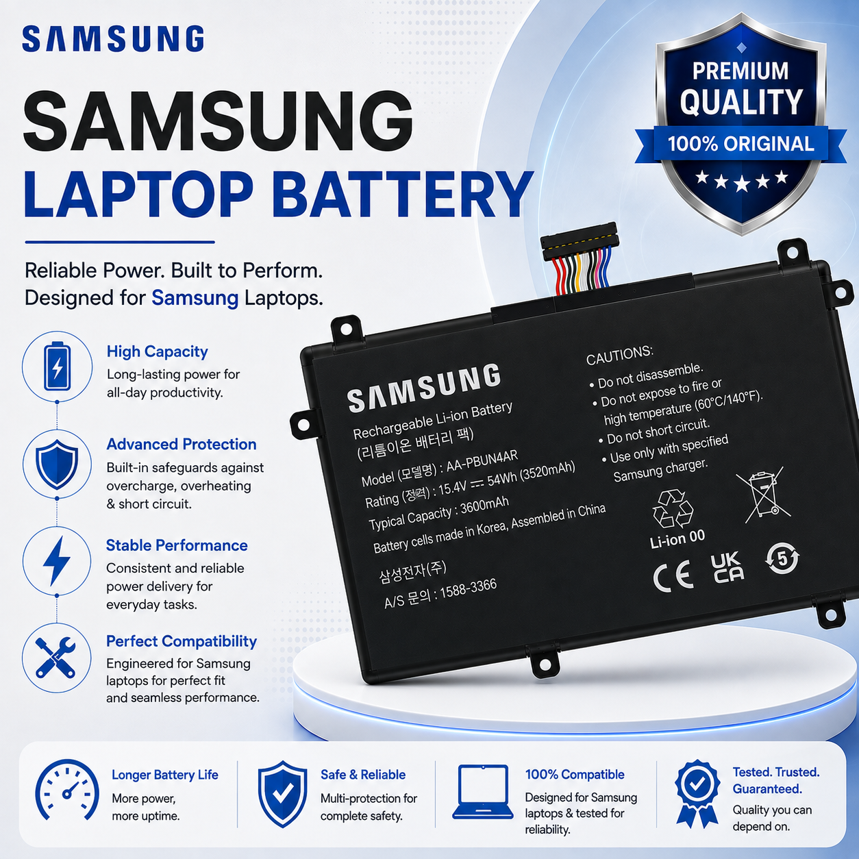 SAMSUNG Laptop Battery image
