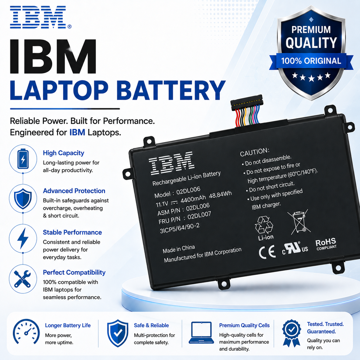 IBM Laptop Battery image