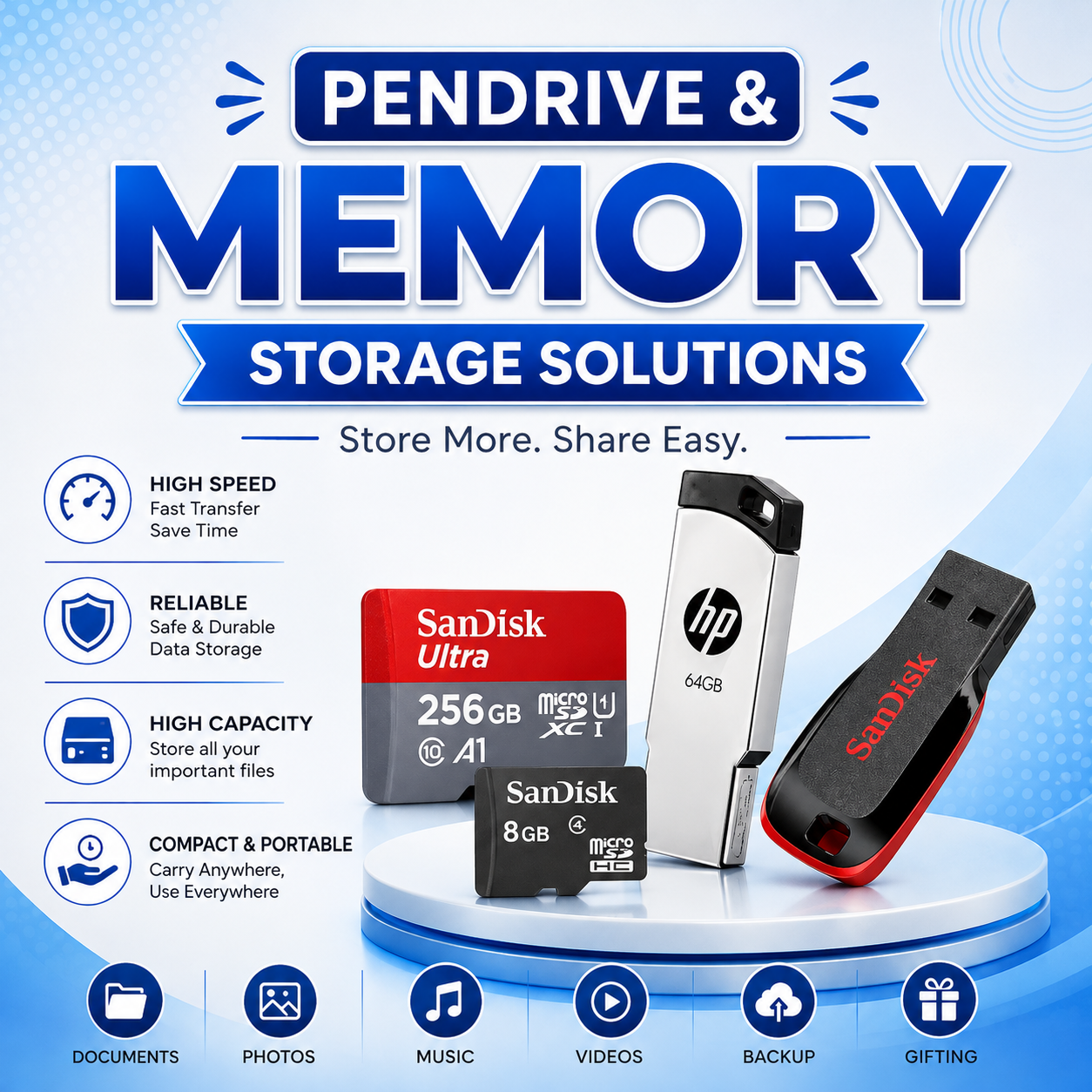 Pendrive & Memory