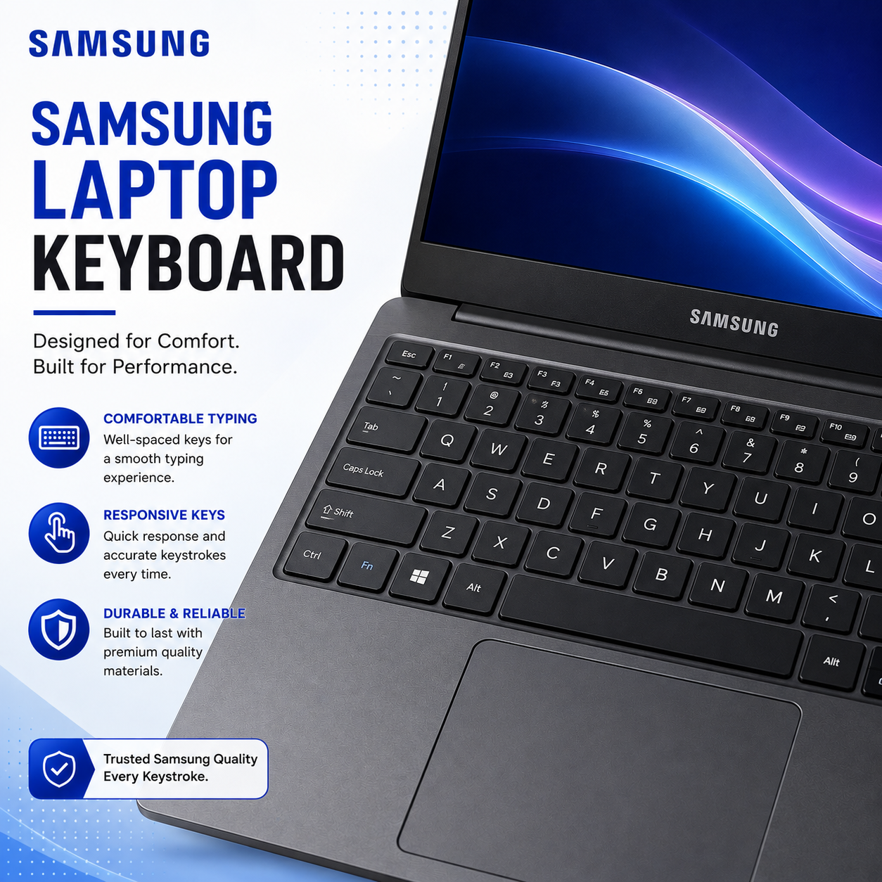 Samsung Laptop Keyboard image