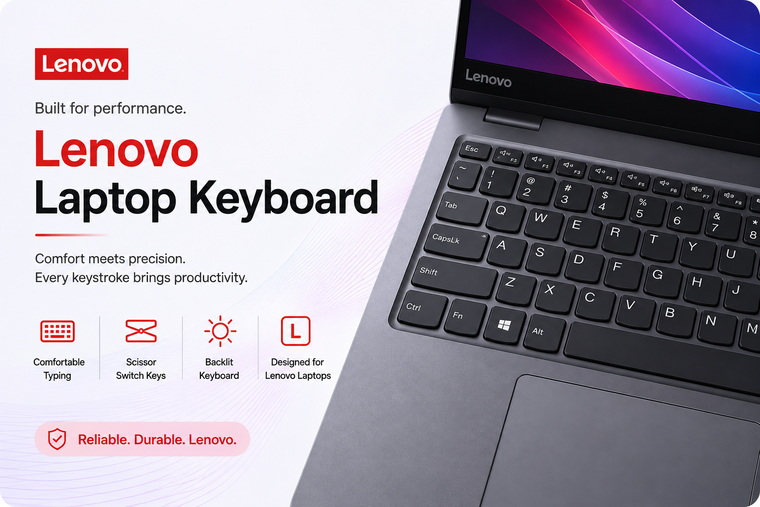 Lenovo Laptop Keyboard image