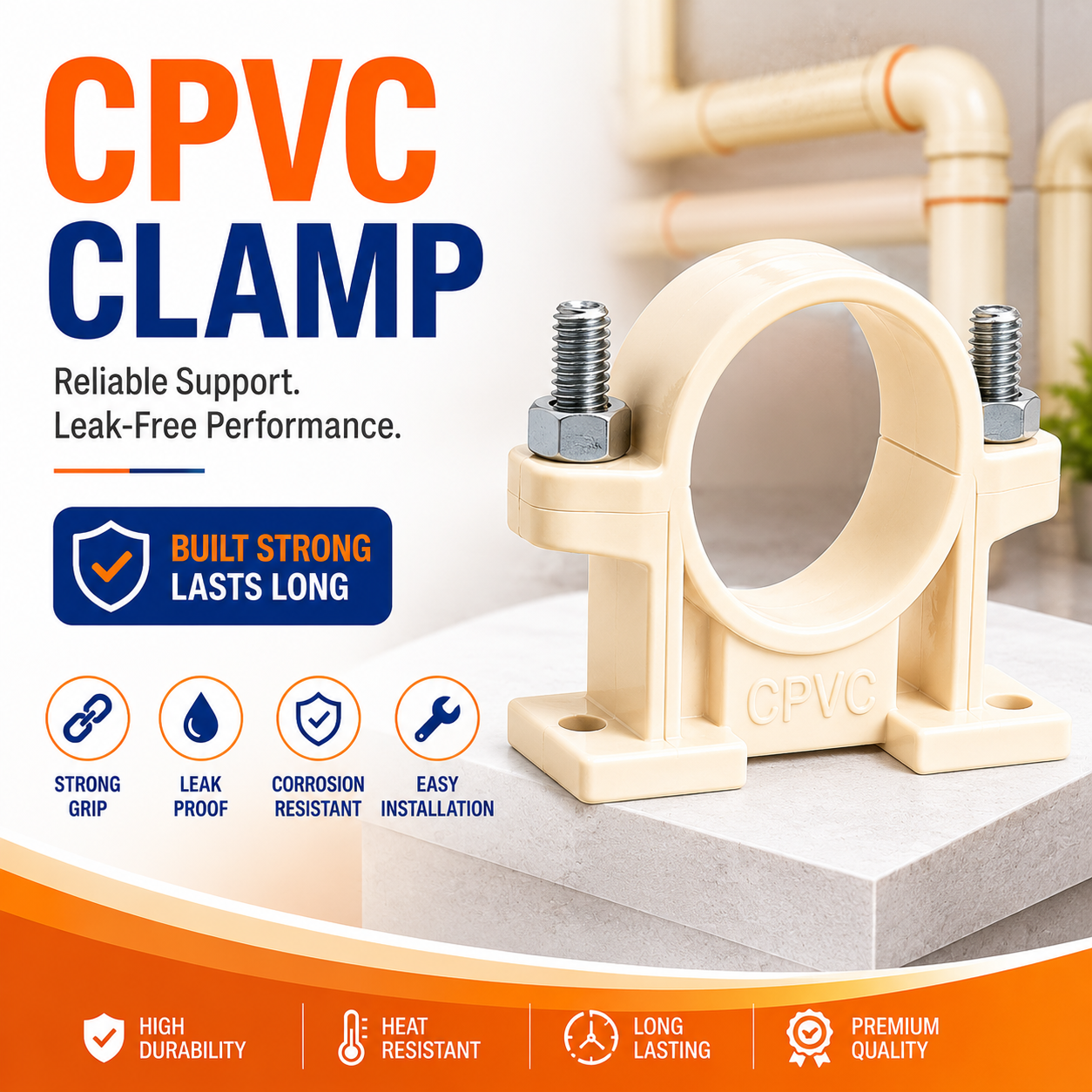 CPVC Clamps image