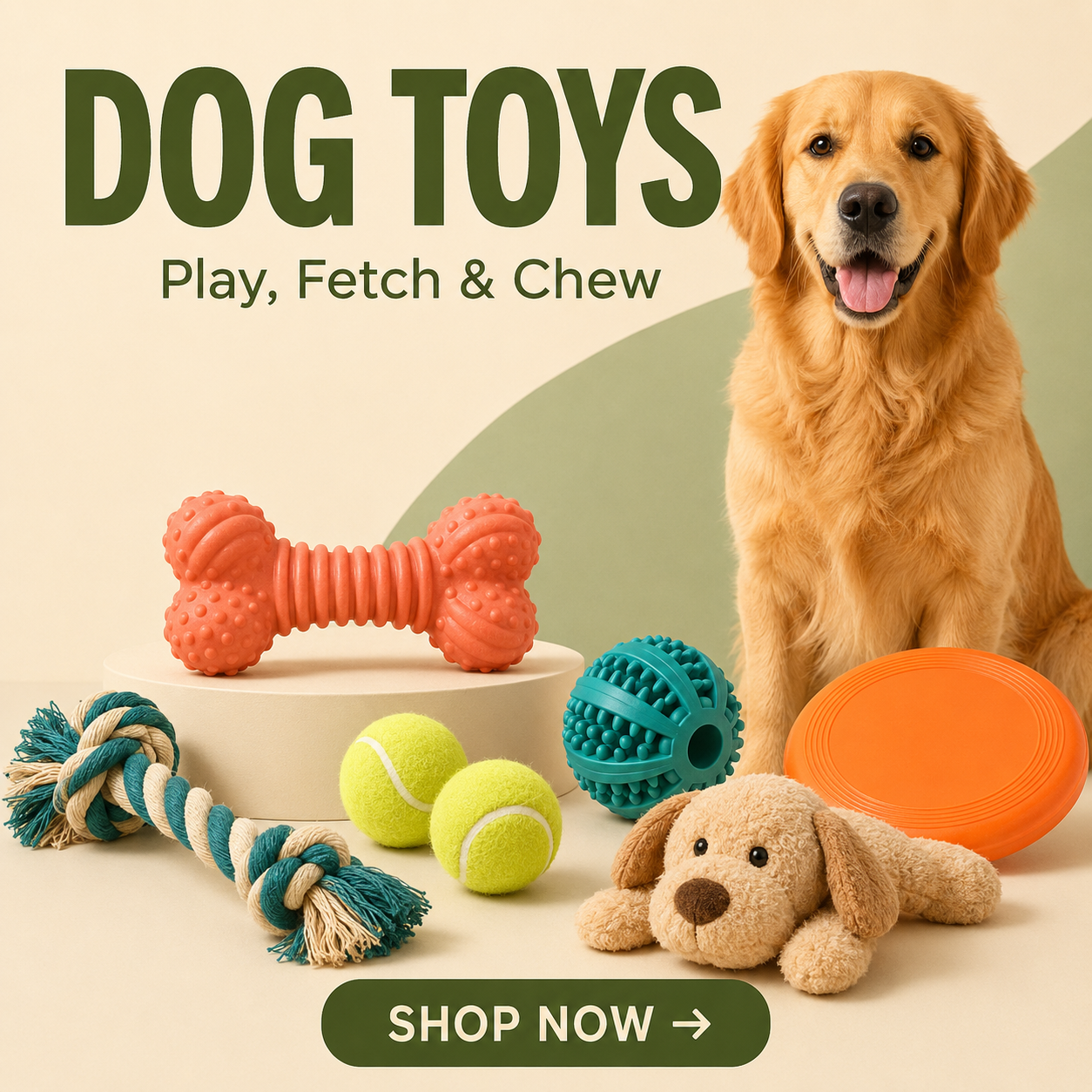 Dog Corner Toys
