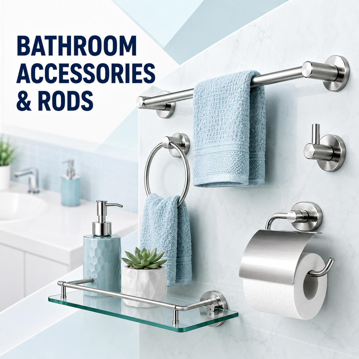 Towel Rods & Holders