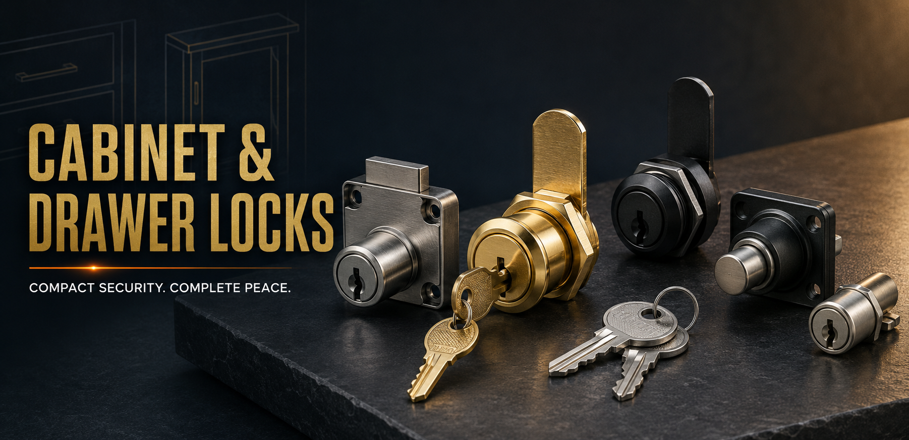 Cabinet & Drawer Locks