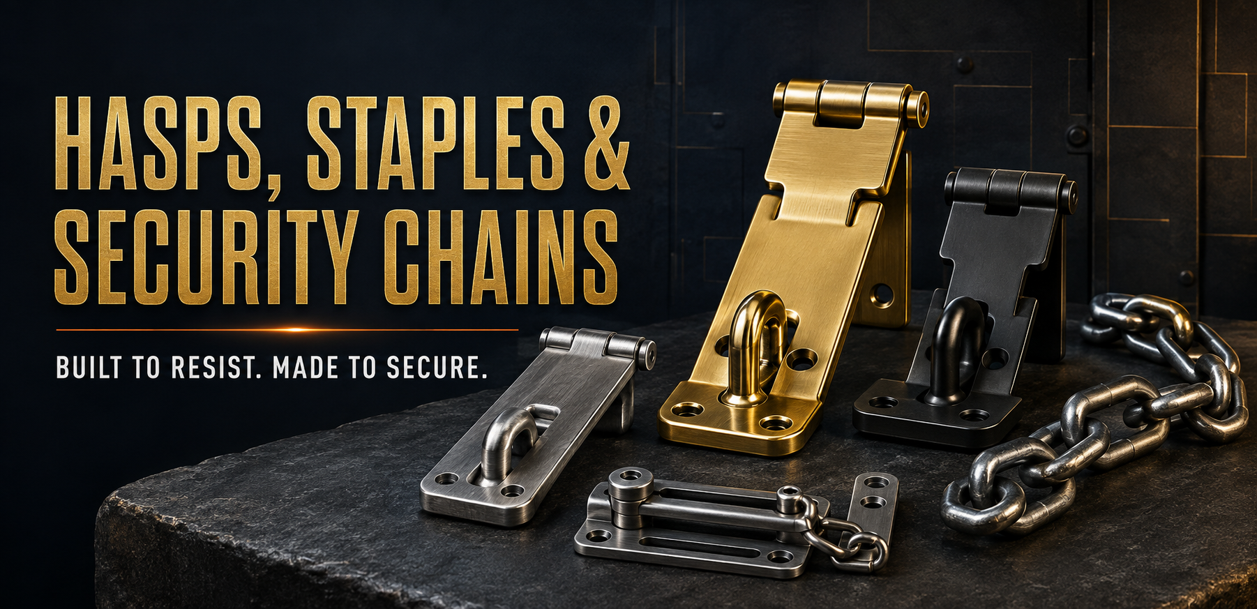 Hasps, Staples & Security Chains