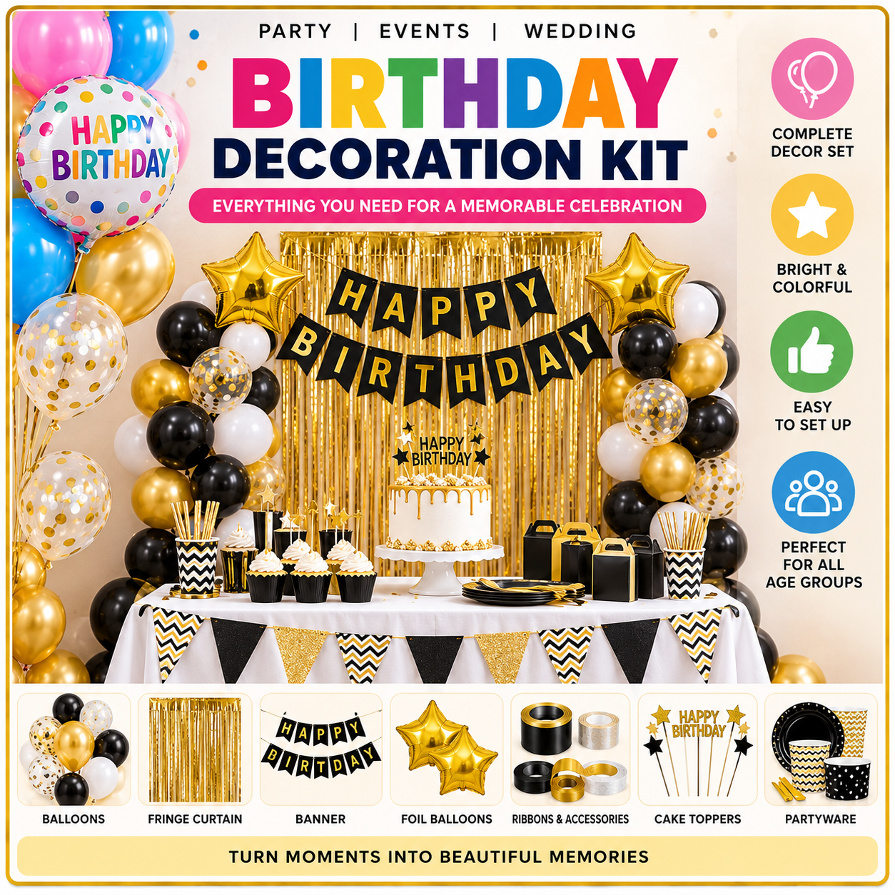 Birthday Decoration Kit