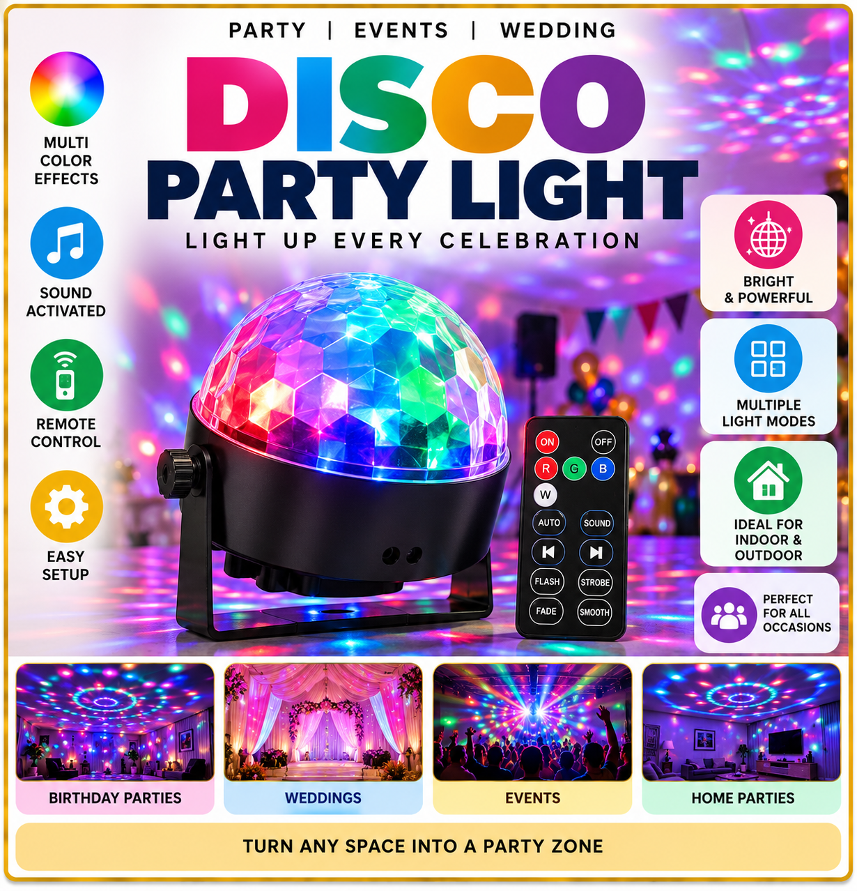 Disco Party Light
