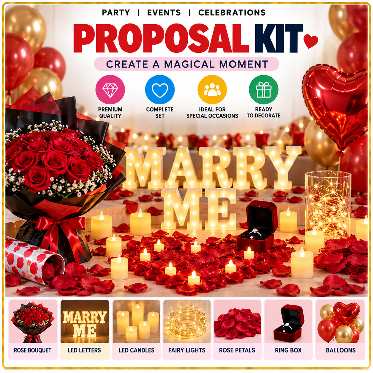 Proposal Decoration Kit