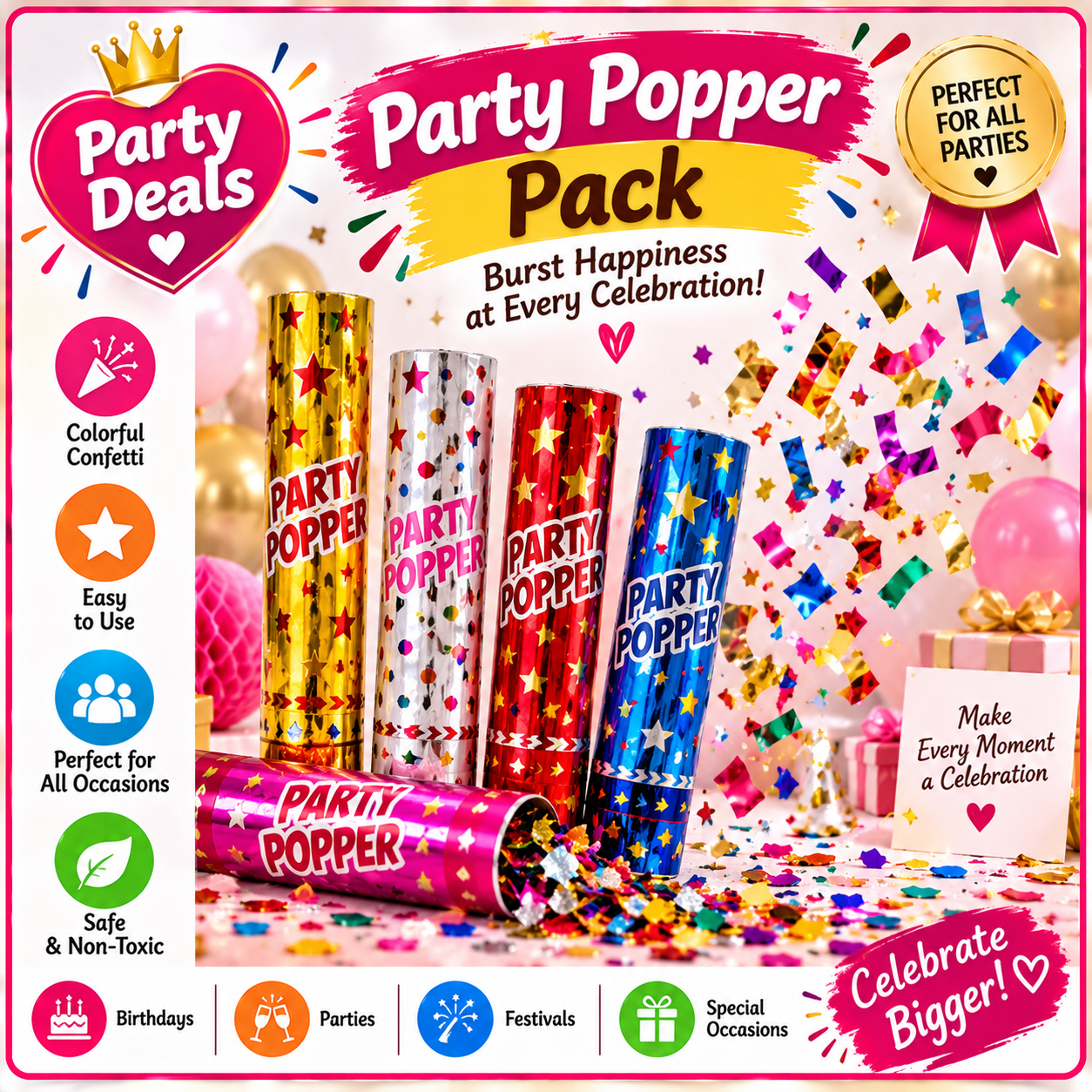 Party_Deals_Party_Popper_Pack_image