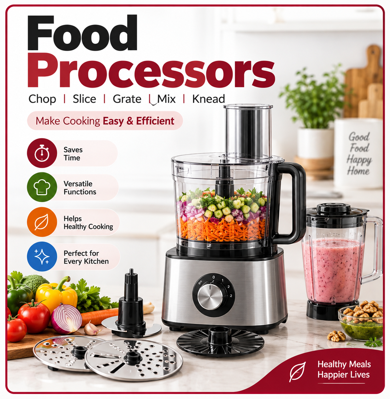 Home Appliances Kitchen Food Processor image