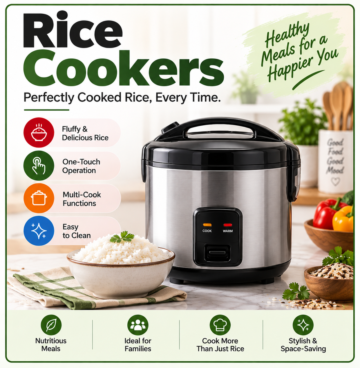 Home Appliances Kitchen Rice Cooker image
