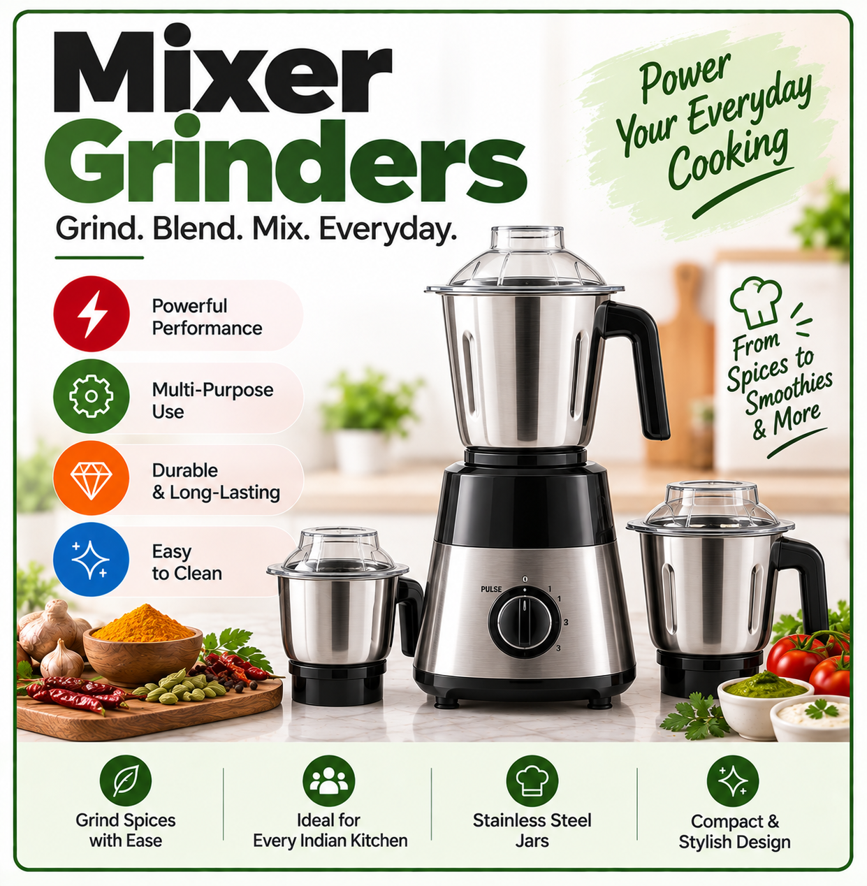 Home Appliances Kitchen Mixer Grinder image clone