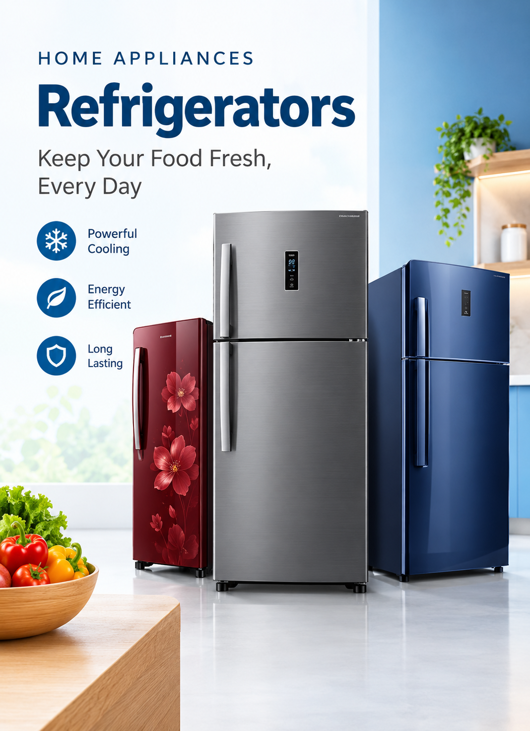 Home Appliances Category Featured Refrigerators image