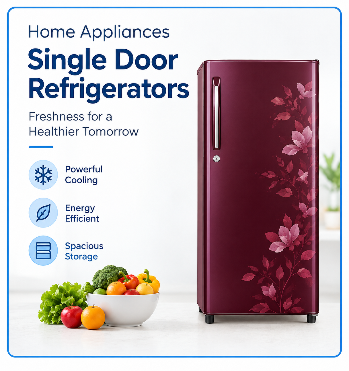 Home Appliances Refrigerator Single Door image