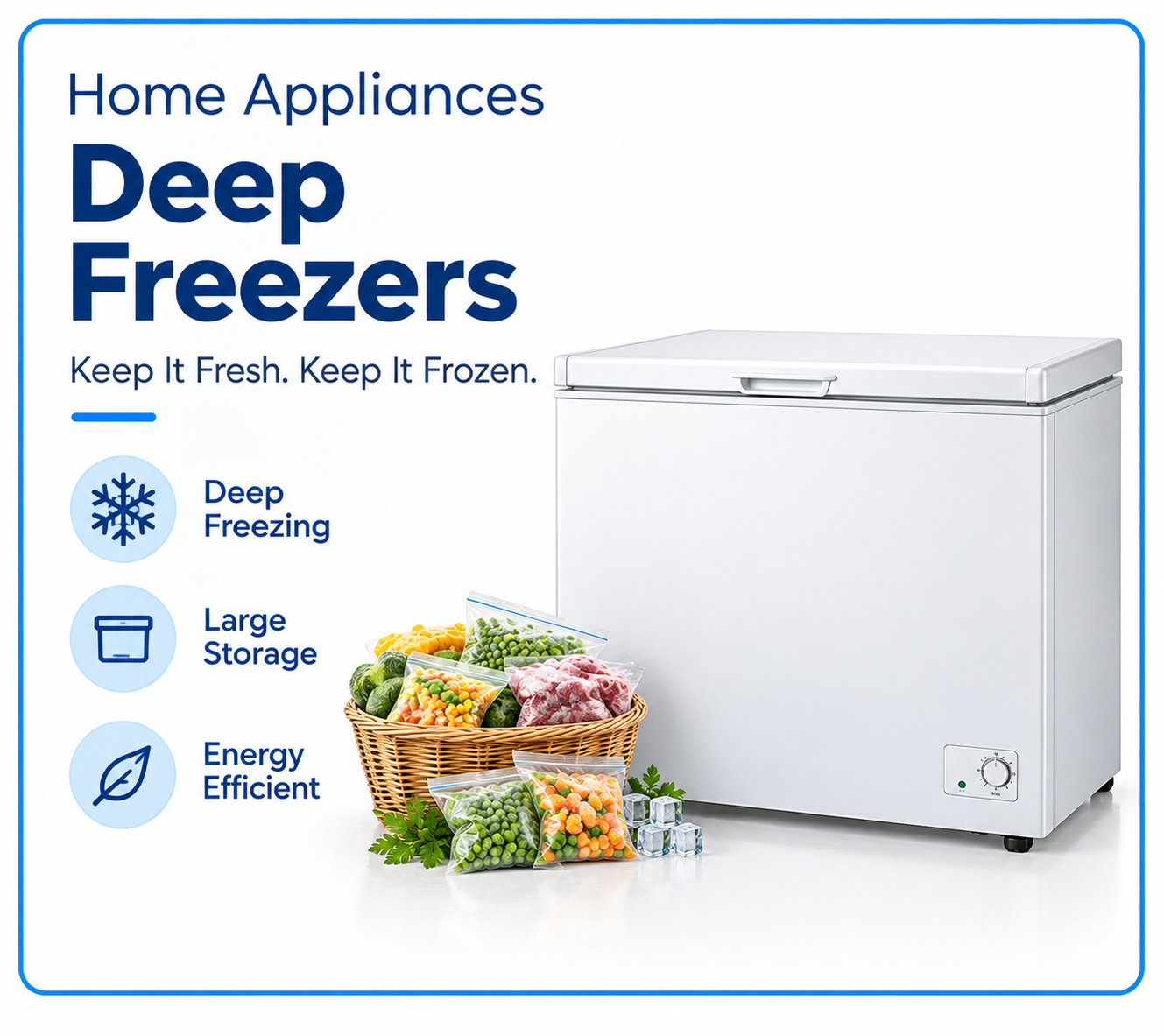 Home Appliances Deep Freezer image