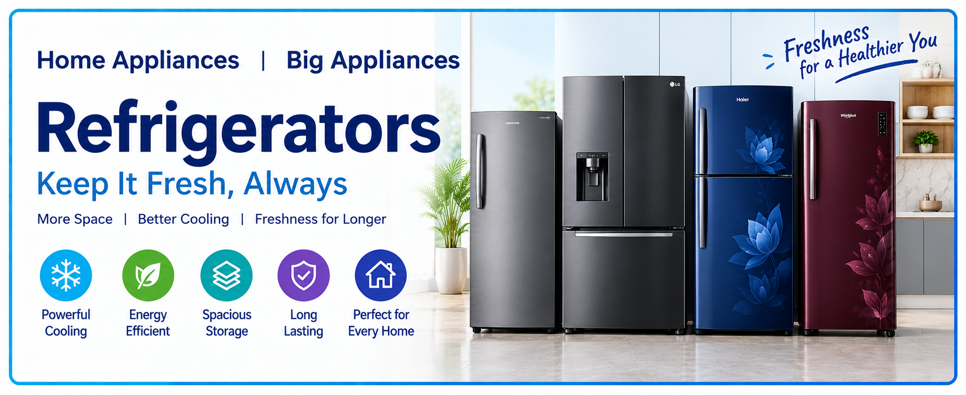 Home Appliances Big Appliances Fridge image