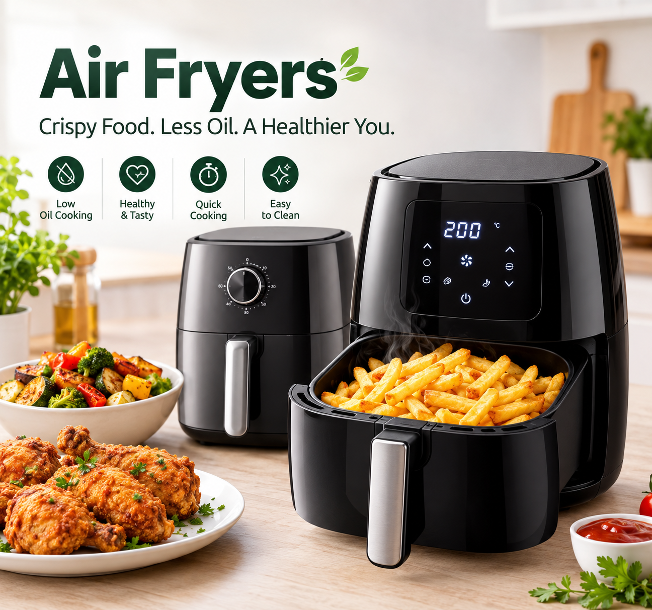 Home Appliances Category Air Fryers image
