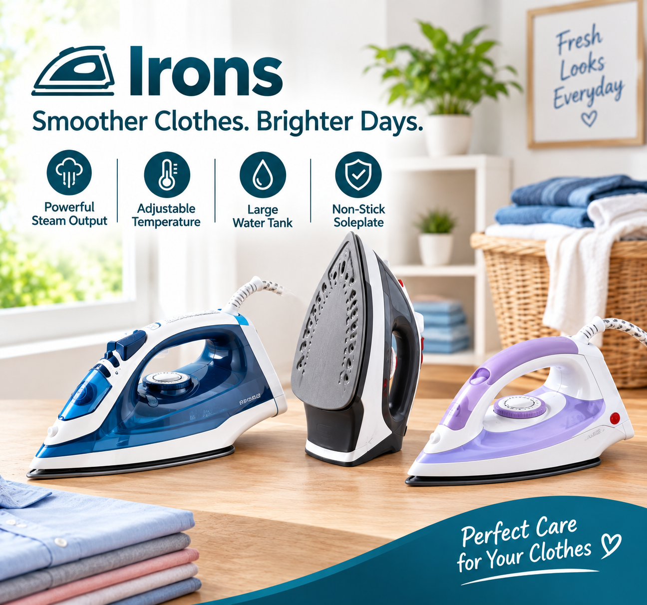 Home Appliances Category Irons image