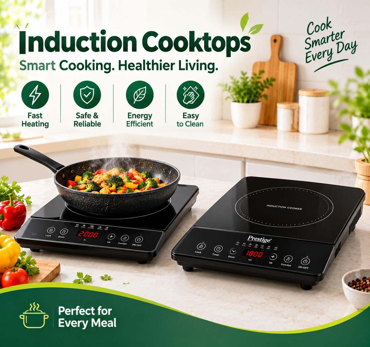 Home Appliances Category Induction Cooktops image