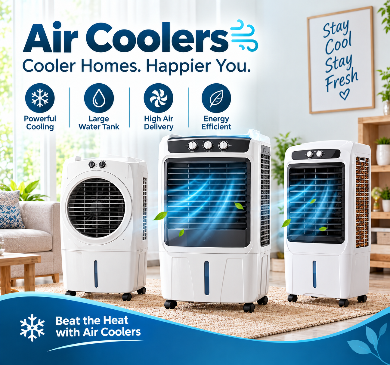 Home Appliances Category Air Coolers image clone