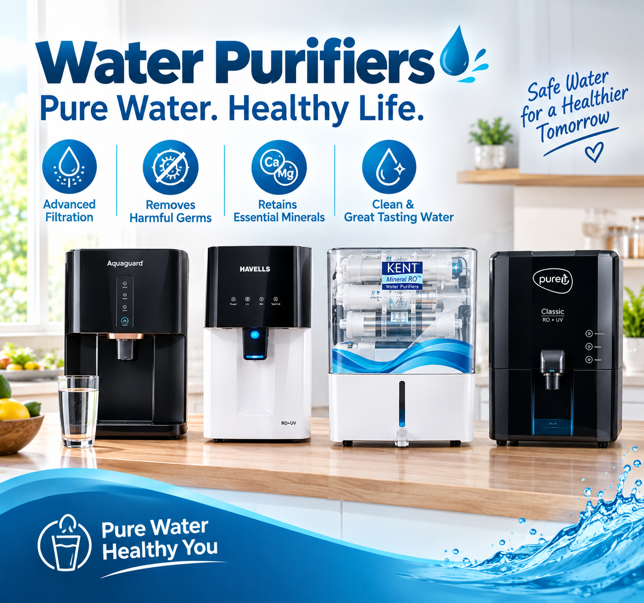 Home Appliances Category Water Purifiers image clone