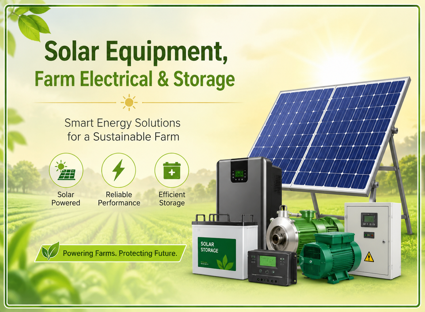 Solar Agricultural Equipment
