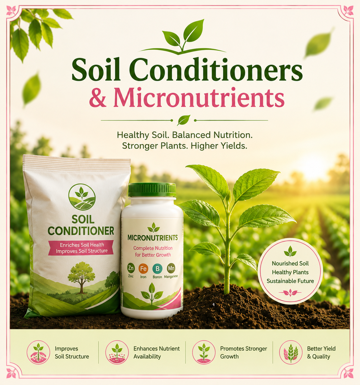 Soil Conditioners Micronutrients