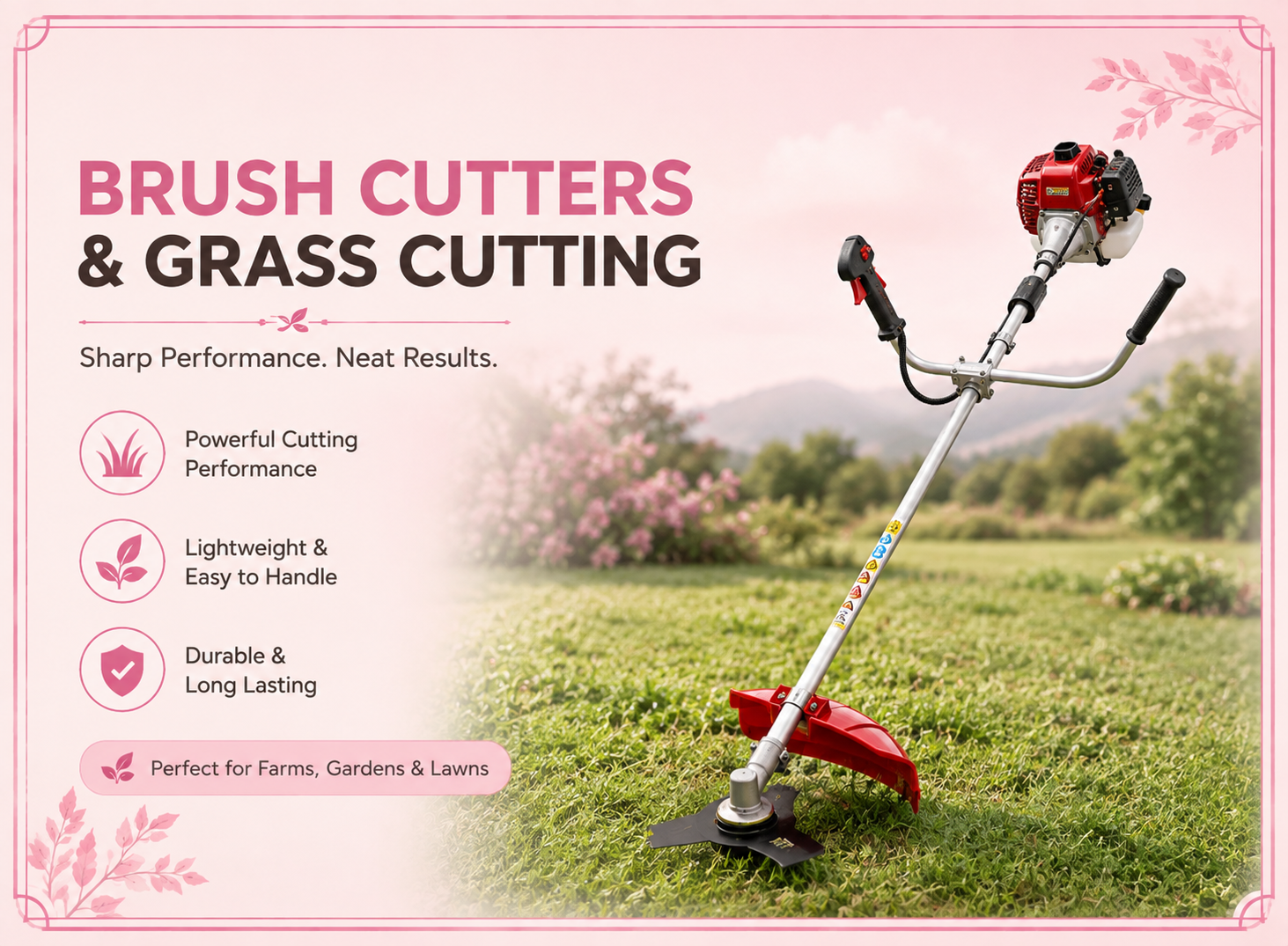 Brush Cutters Grass Cutting