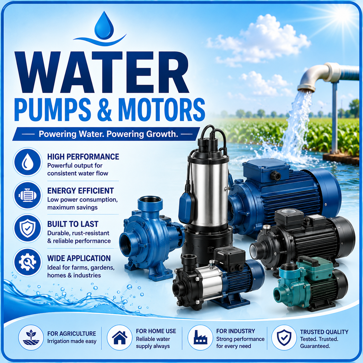 Water Pumps Motors