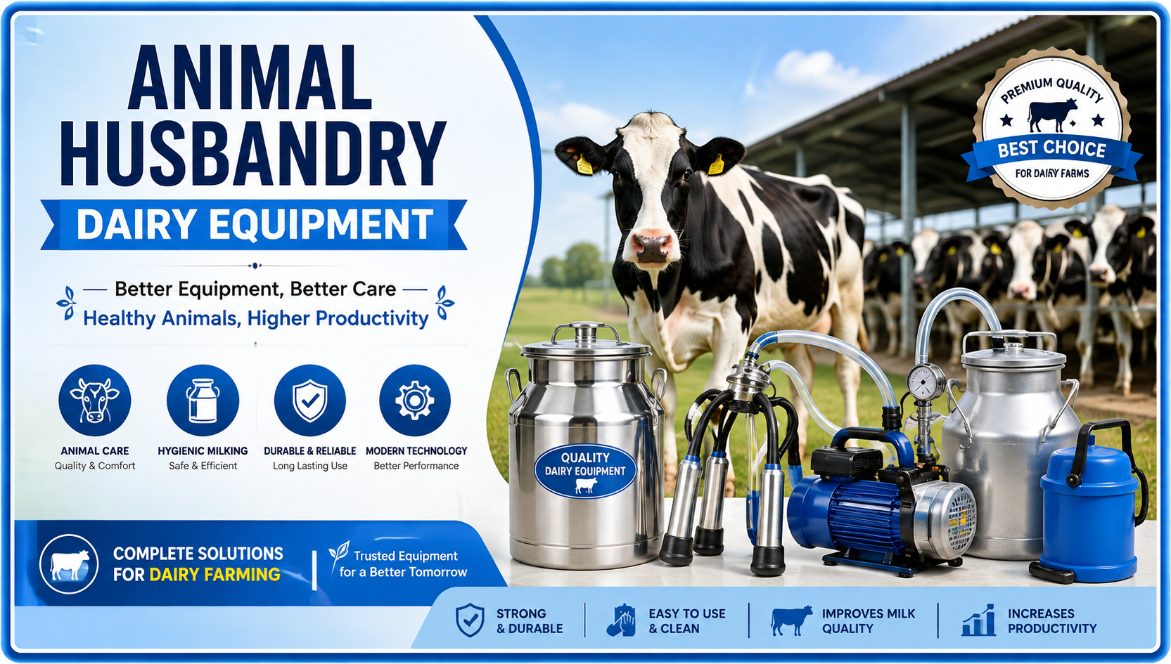 Animal Husbandry Dairy Equipment