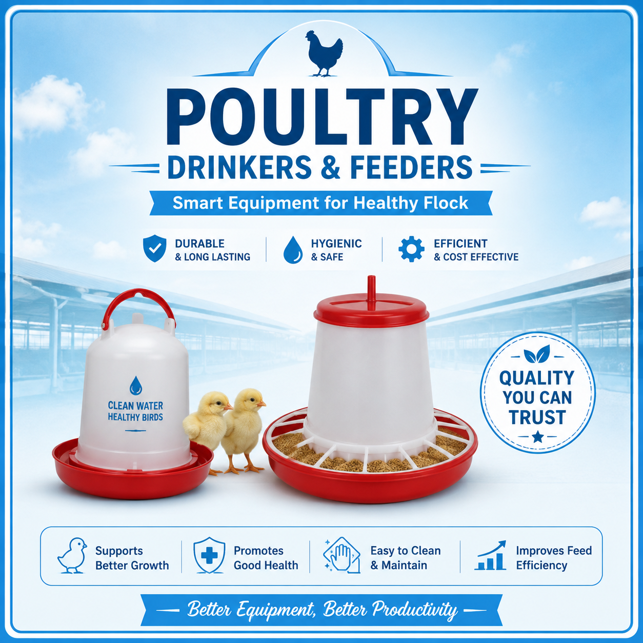Poultry Drinkers Feeders