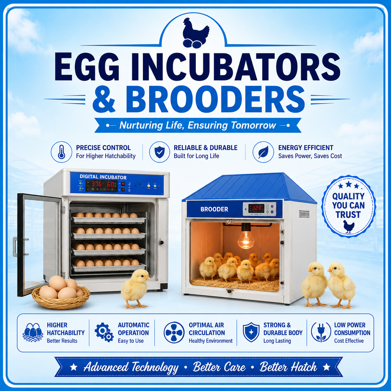 Egg Incubators Brooders