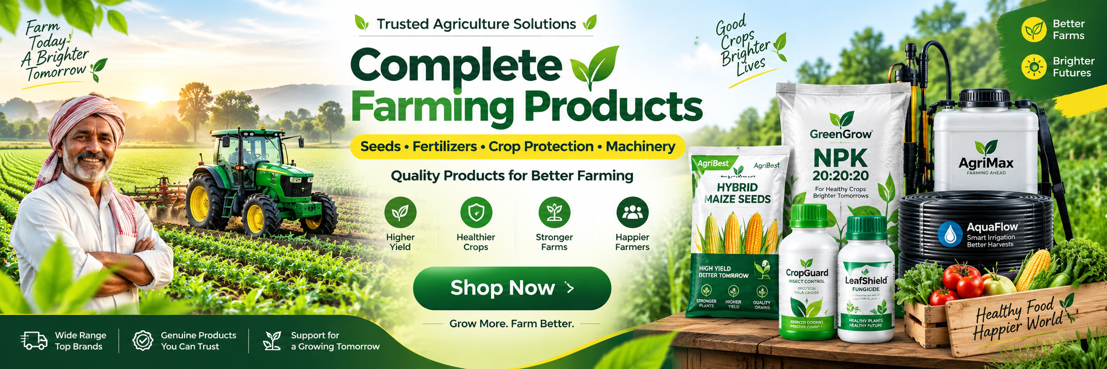 Agriculture Promotional Banner 1