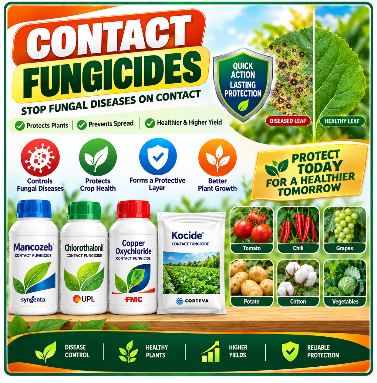 Contact Fungicides