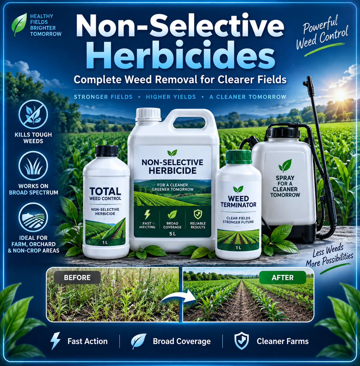 Non Selective Herbicides