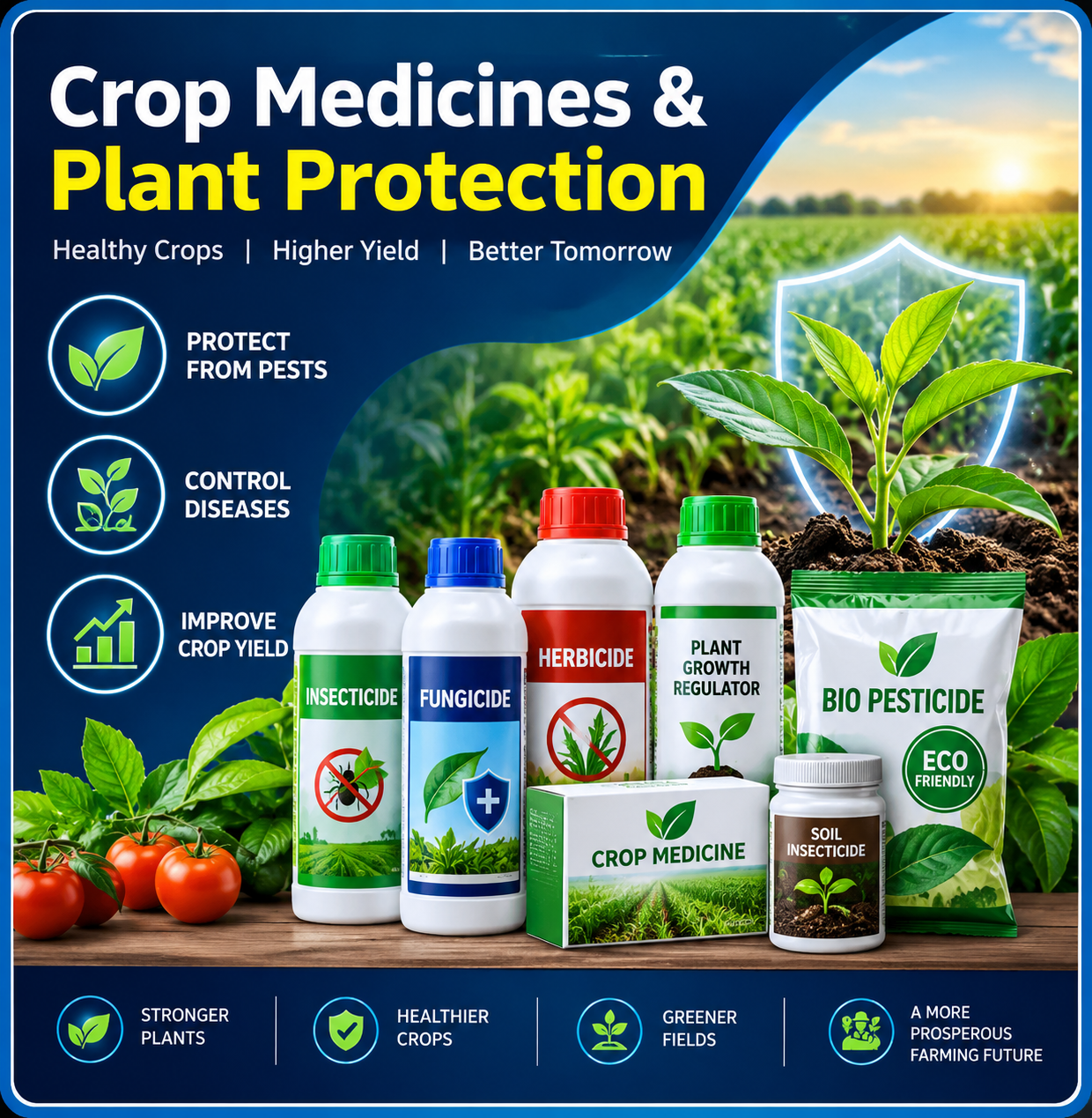Crop Medicines Plant Protection