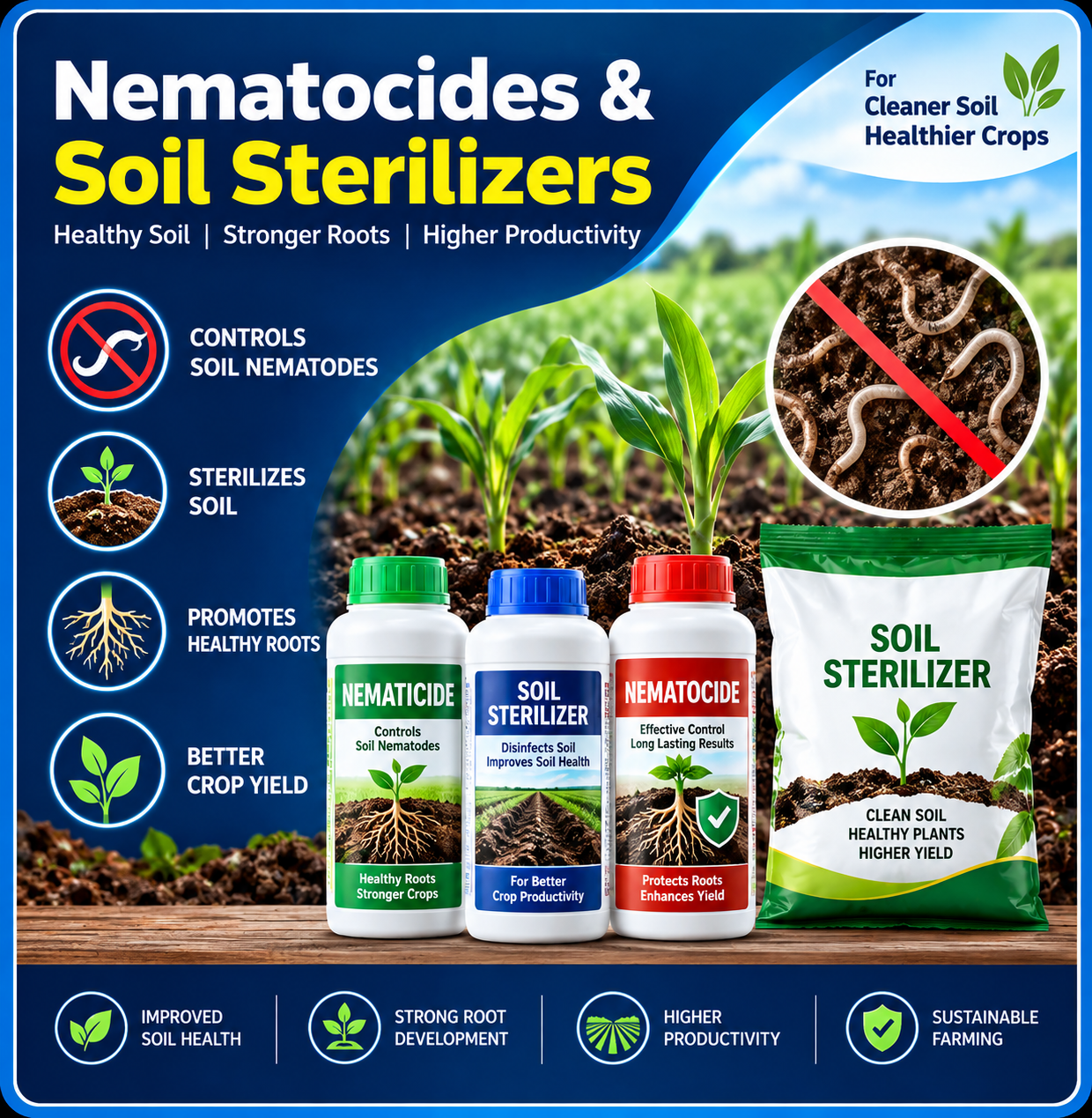 Nematocides Soil Sterilizers